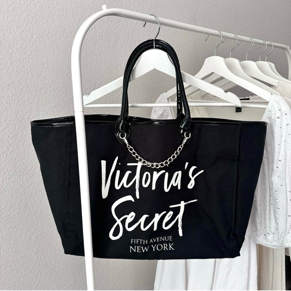 Victoria's Secret Black and White Tote